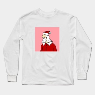 Lovely Santa Claus is here! ( maybe late but its okay ) Long Sleeve T-Shirt